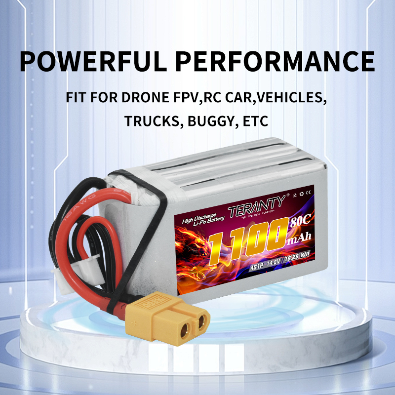 TERANTY 4S 1100mAh 80C/160C Li - Drone Power Bank ulasan dan harga